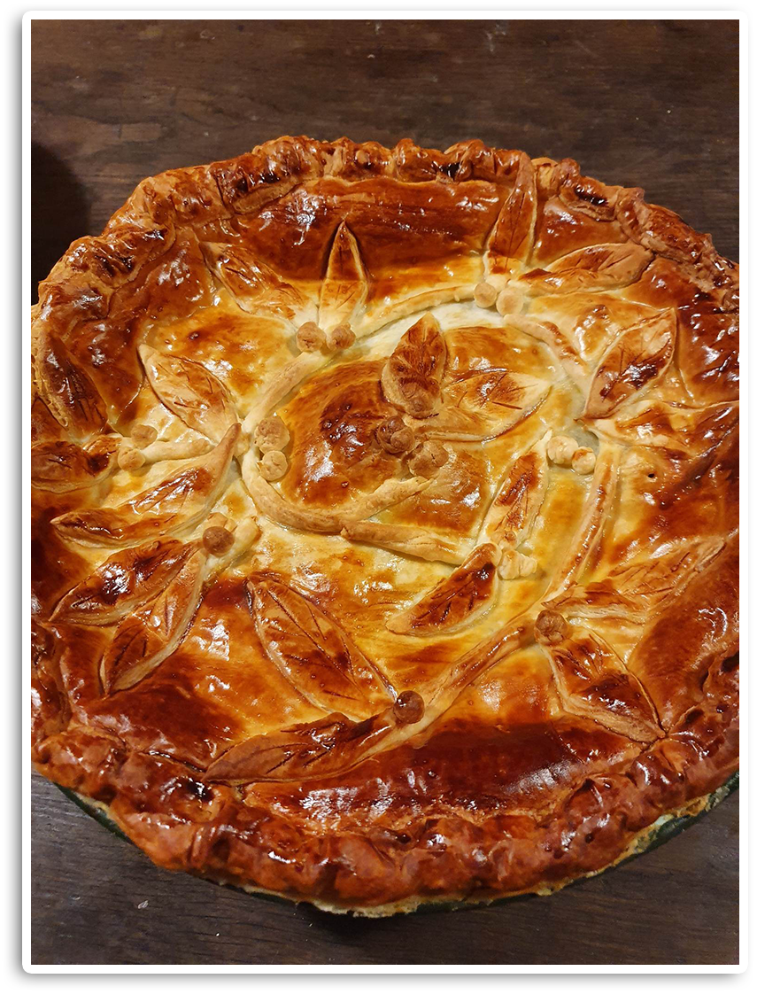 Puff Pastry Mince Beef Pie