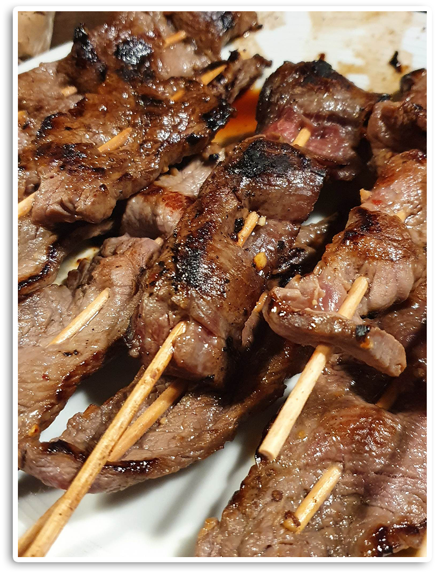 Teriyaki Beef Skewers